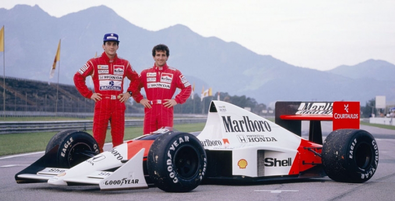 Ayrton Senna - Alain Prost Ayrton Senna - Alain Prost